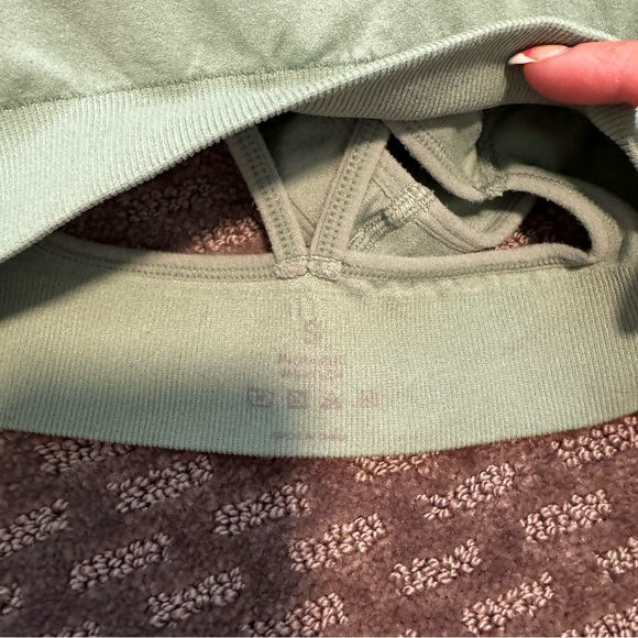 Sage Green Inspire Seamless Bra - Picture 5 of 5